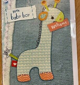 little baby boy (Greeting Card)
