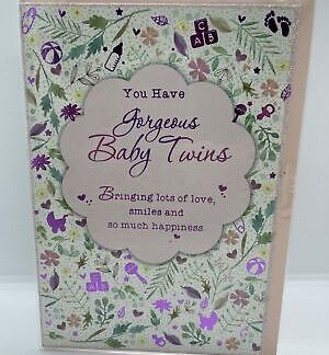 You Have Gorgeous Baby Twins (Greeting Card)