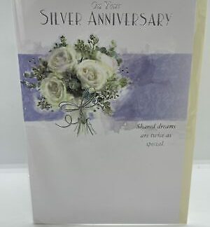 On Your Silver Anniversary (Greeting Card)
