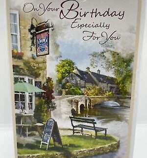 On Your Birthday Especially for you (Greeting / Birthday Card)