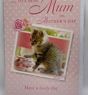 To a Dear Mum on Mother's Day (Mothers Day Greeting Card)