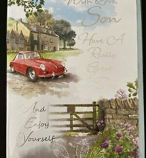 Just for you Son Have a Really Great Day and Enjoy Yourself (Greeting Card)