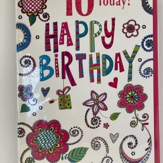 10 Today! Happy Birthday (Birthday Greeting Card)