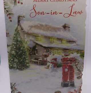 Merry Christmas Son-in-Law (Christmas Greeting C